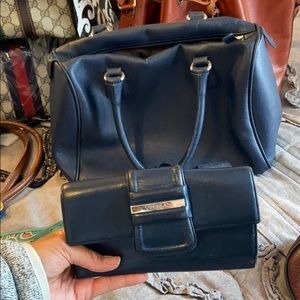 Furla Set- BOGO! (Purse with free walket)